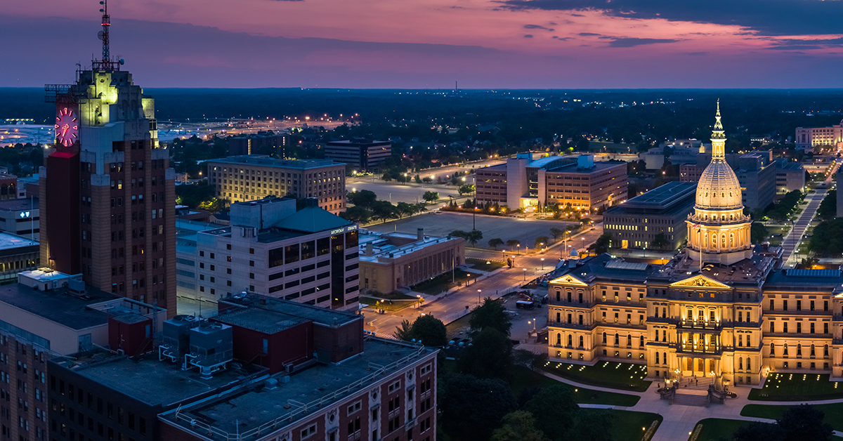 Michigan skyline
